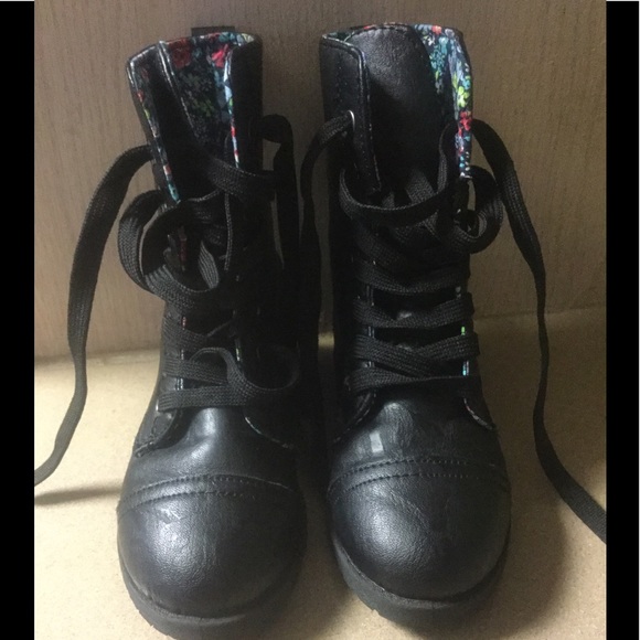 Blue Suede shoes Other - PRETTY LACE UP COMBAT BOOTS